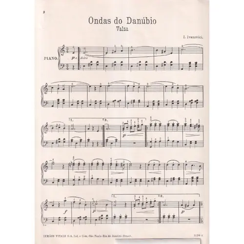 Ondas Do Danubio - Valsa-Facilitad