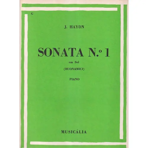 Sonata N.1 Em Sol