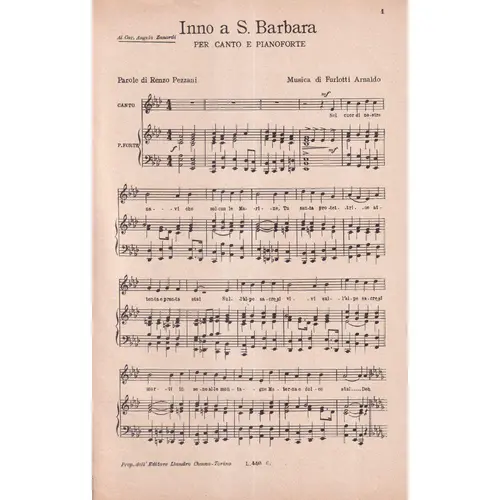 Inno A S. Barbara  (Edição Antiga)
