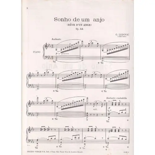 Sonho De Um Anjo  (Reve D´Un Ange) - Op.44