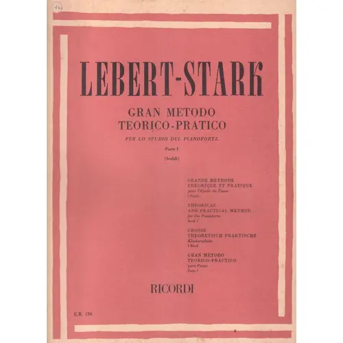 Grand Metodo Teorico-Pratico,,Piano - Vol.1