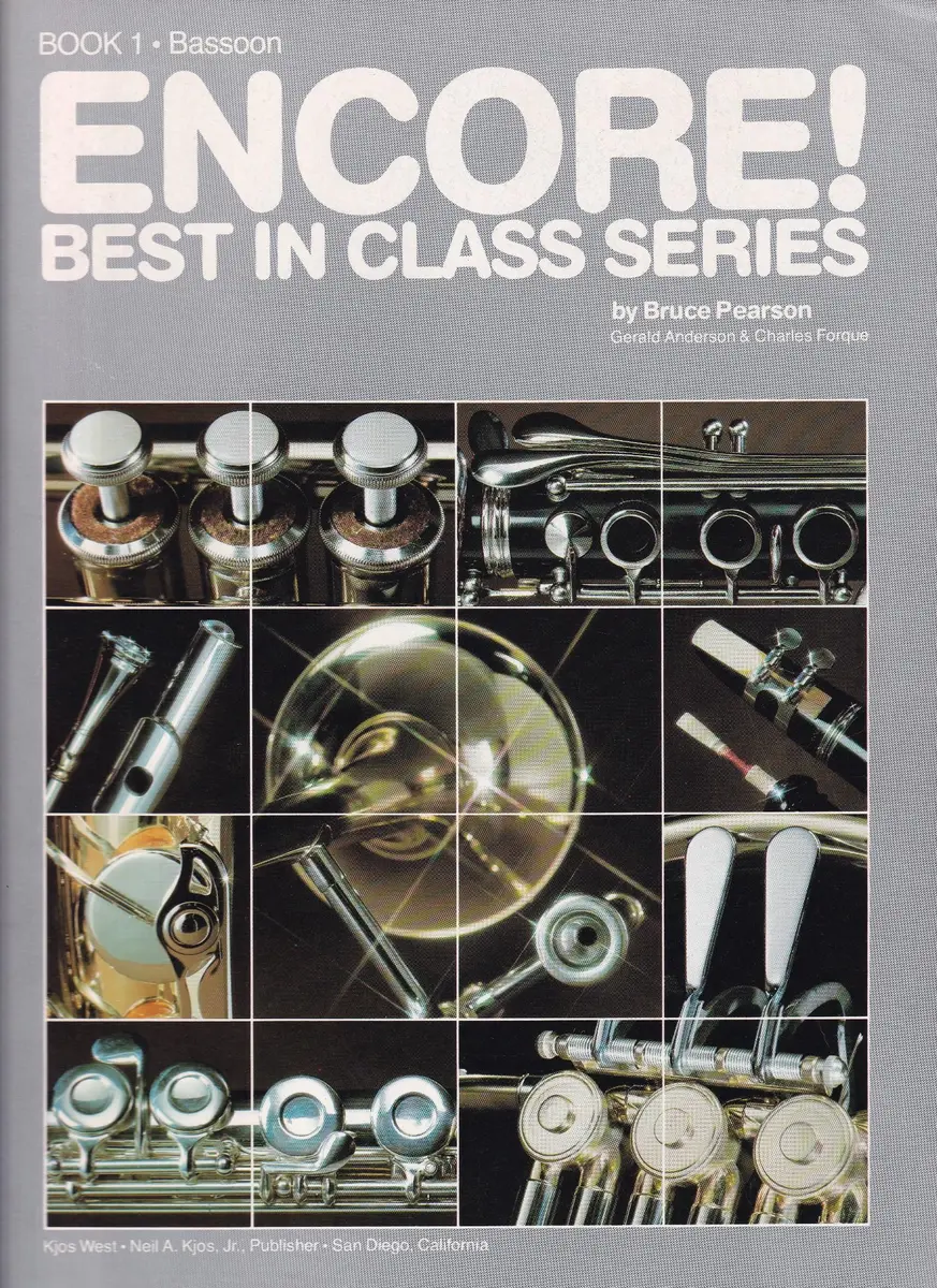 Encore! Best In Class Series - Book 1 - Fagote