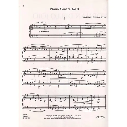 Sonata N.3 (Piano Sonata)