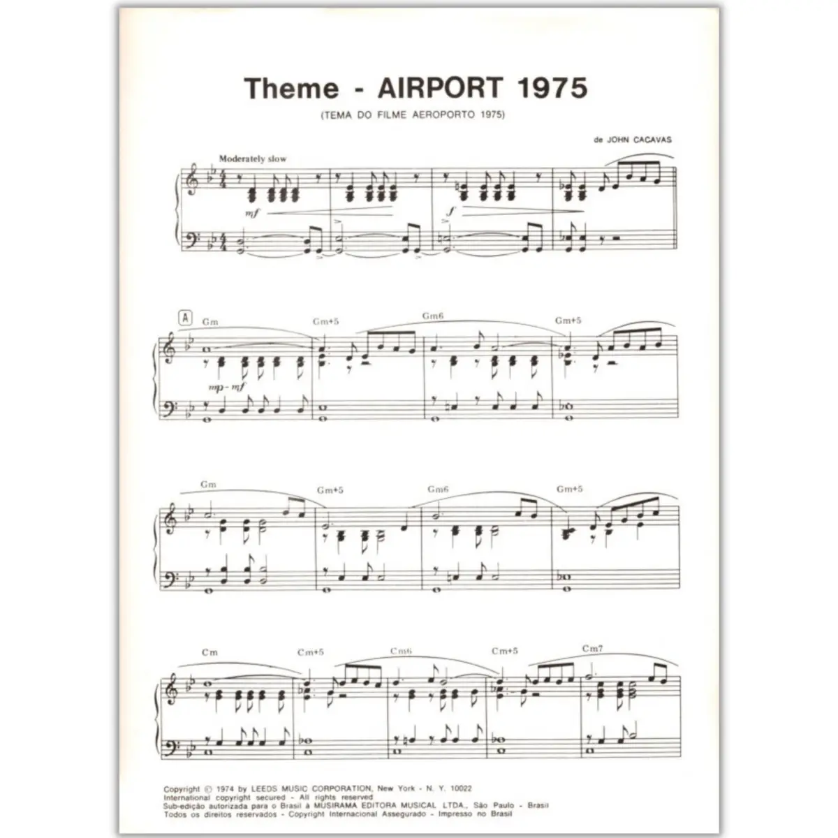 Theme From Airport 1975