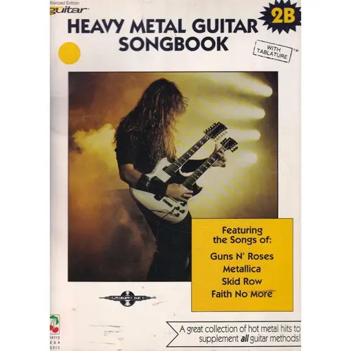 Heavy Metal Guitar Songbook - 2B - Exemplar Antigo
