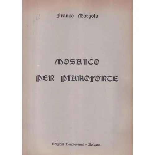 Mosaico per pianoforte