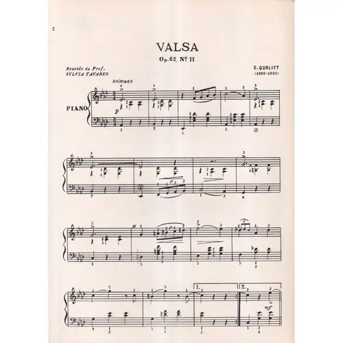 Valsa - Op.62 N.11
