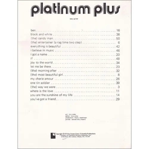 Platinum Plus