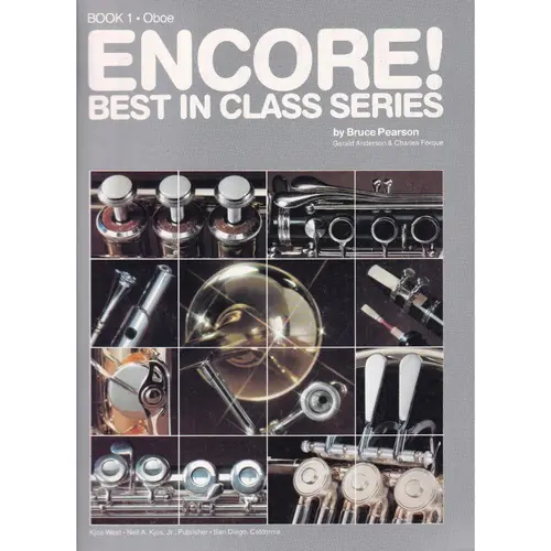 Encore! Best In Class Series - Book 1 - Oboe