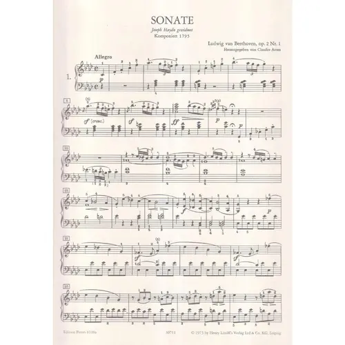 Klaviersonaten - Vol.1  Urtext