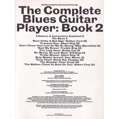 Complete Blues Guitar Player - Vol.2