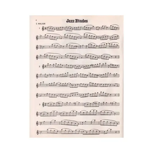 Jazz Sax - 93 Jazz Etudes