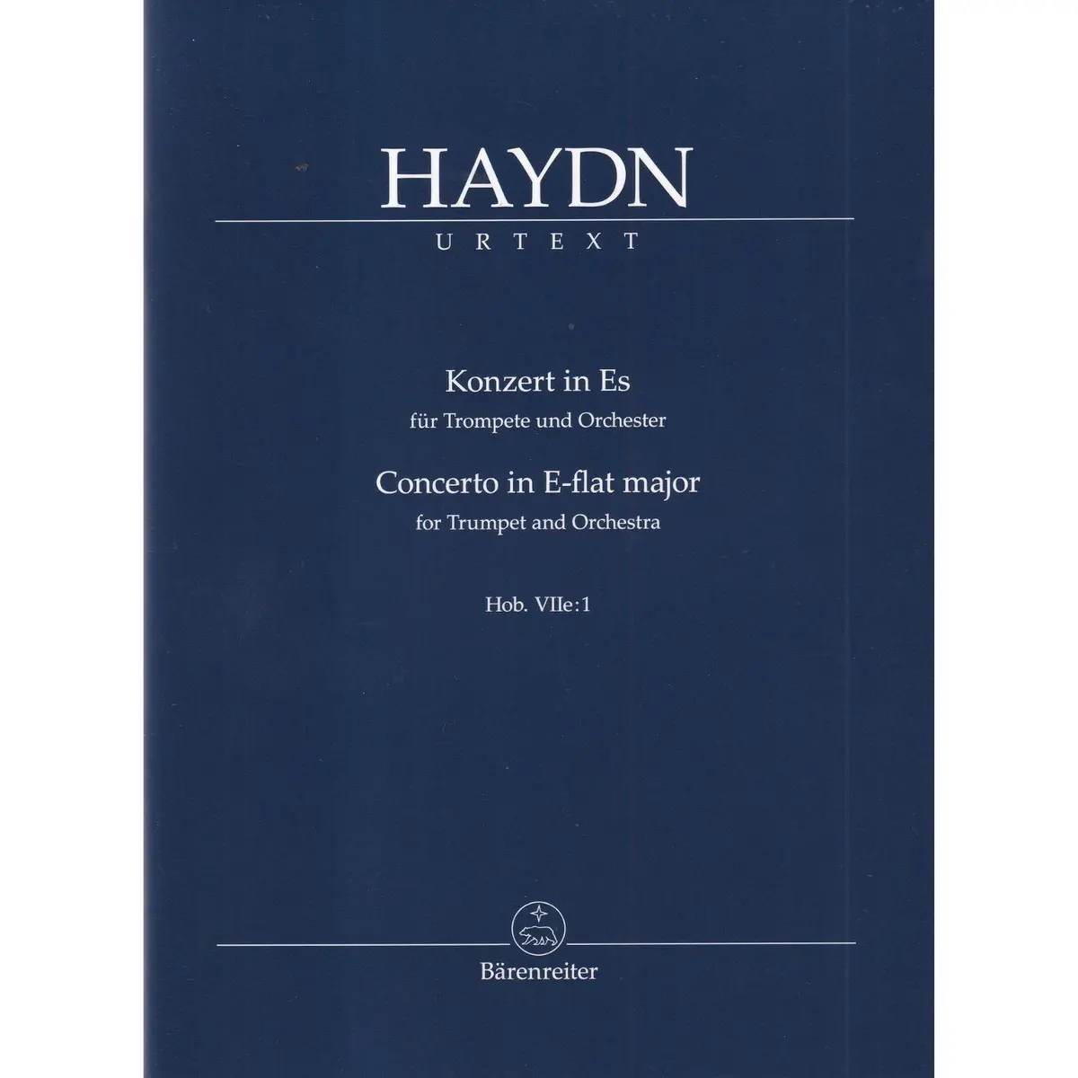 Concerto in E-flat major Hob.VIIe:1 for trumpet and orchestra  - study score