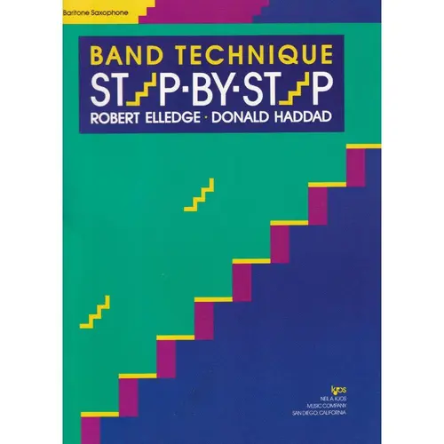 Step-By-Step - Band Technique - Sax Baritono