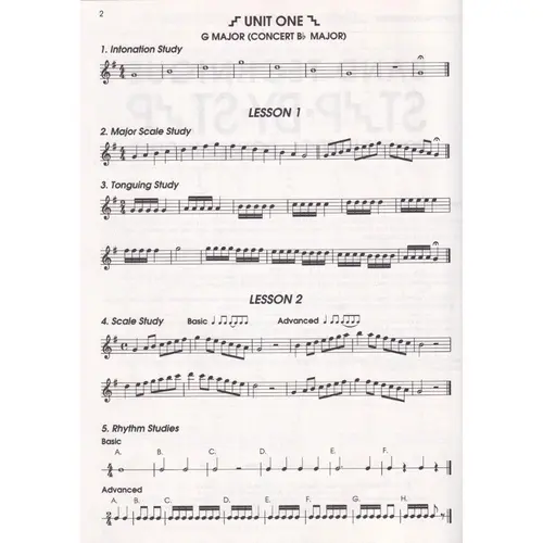 Step-By-Step - Band Technique - Sax Baritono