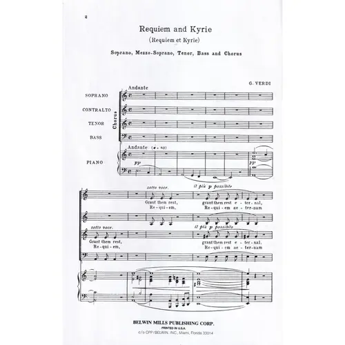 Requiem - Coro