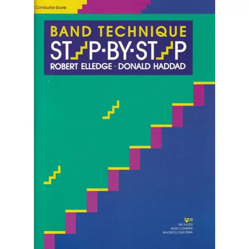 Step-By-Step - Band Technique - Conductor  Score