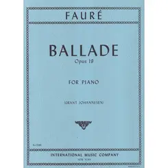 Ballade - Op.19 For Piano