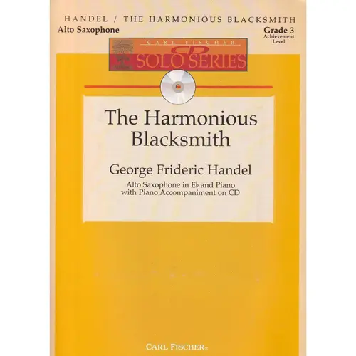 The Harmonious Blacksmith  - Sax Alto