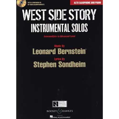 West Side Story Instrumental Solos -  Alto Saxophone