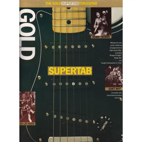 Gold Supertab For Guitar