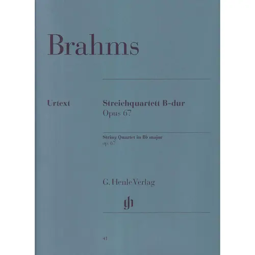 Streichquartett B-Dur - Op.67 - Partes  Urtext