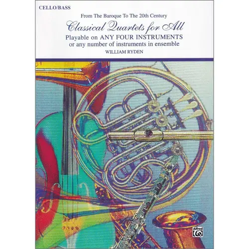 Classical Quartets For All - Cello/Bass