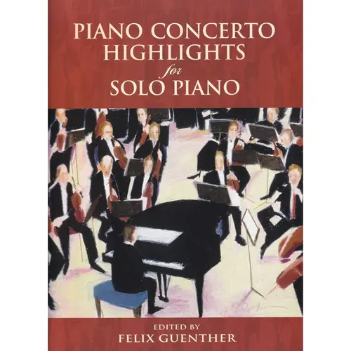 Piano Concerto Highlights For Solo Piano