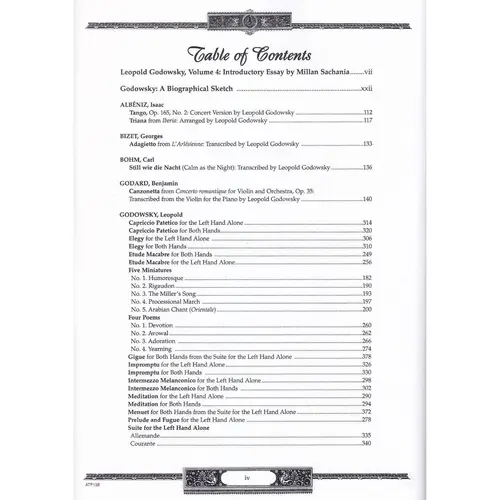 Godowsky Collection - Vol.4