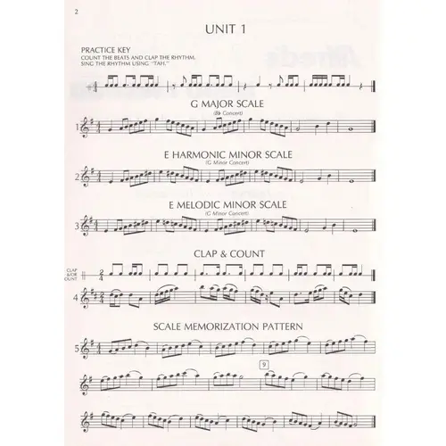 Alfred's basic band method - Eb alto saxophone ( baritone saxophone) book 3
