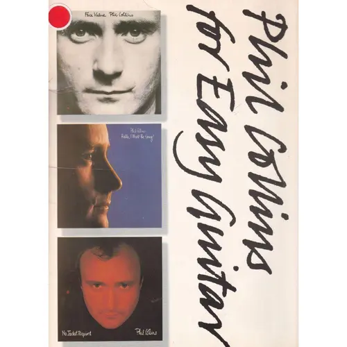 Phil Collins For Easy Guitar - Exemplar Antigo