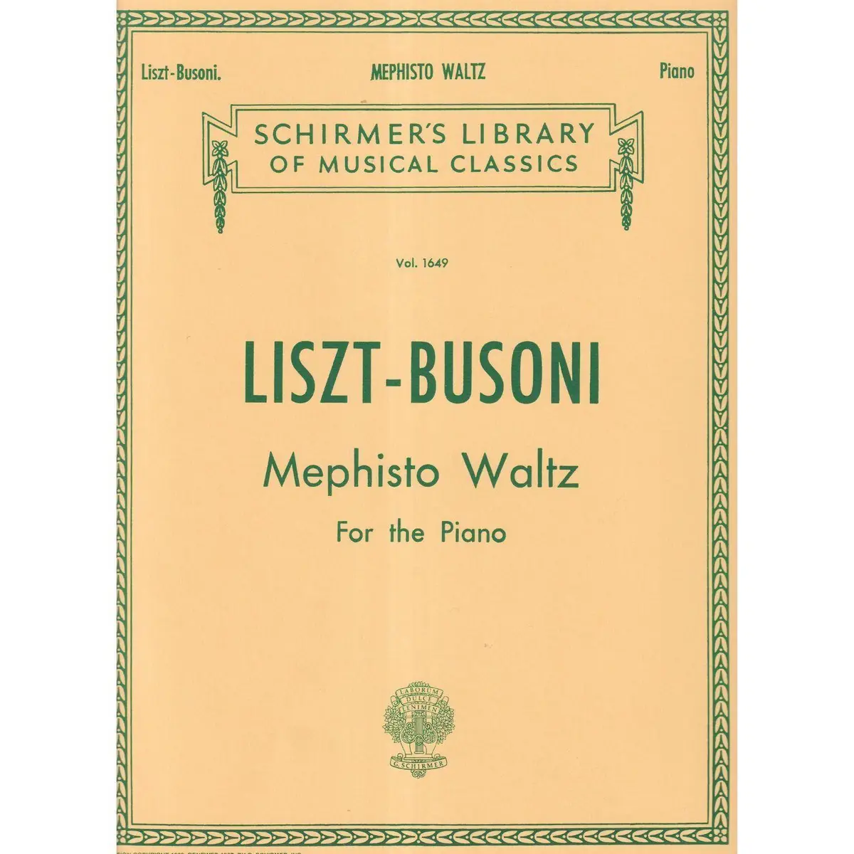 Mephisto Waltz for the piano