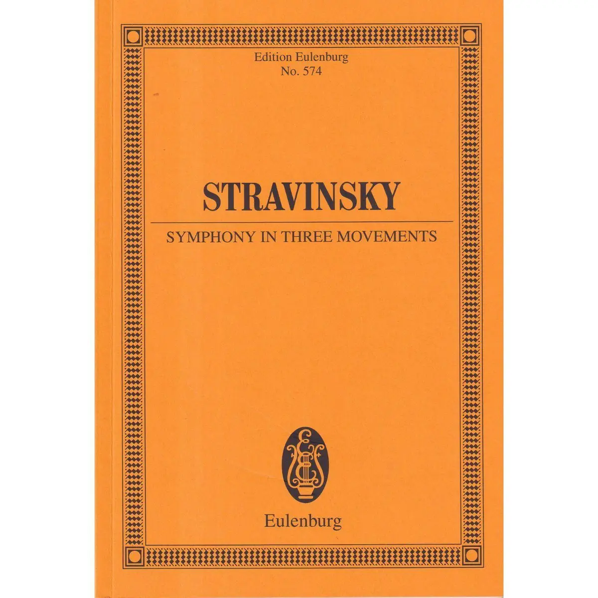 Symphony In Three Movements - Study Score