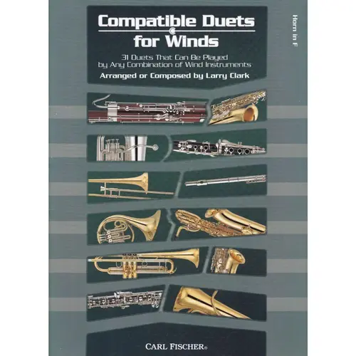 Compatible Duets For Winds - Horn In F