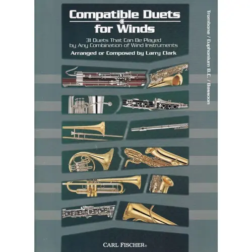 Compatible Duets For Winds - Trombone/Euphonium B.C./Bassoon