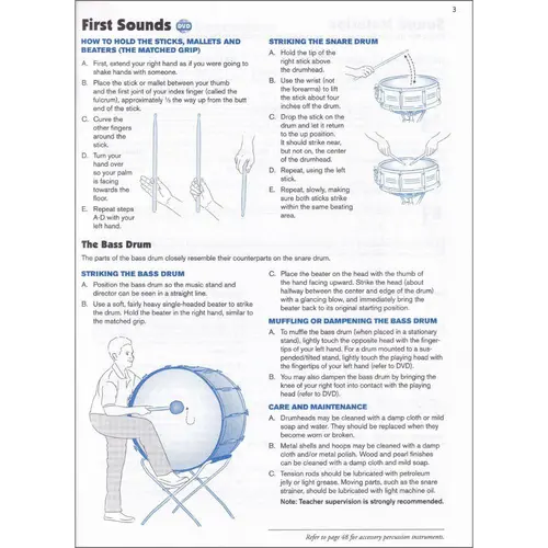 Sound Innovations For Concert Band Bk.1 - Percussion