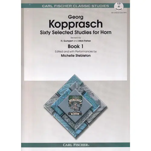 Sixty Selected Studies For Horn - Book 1