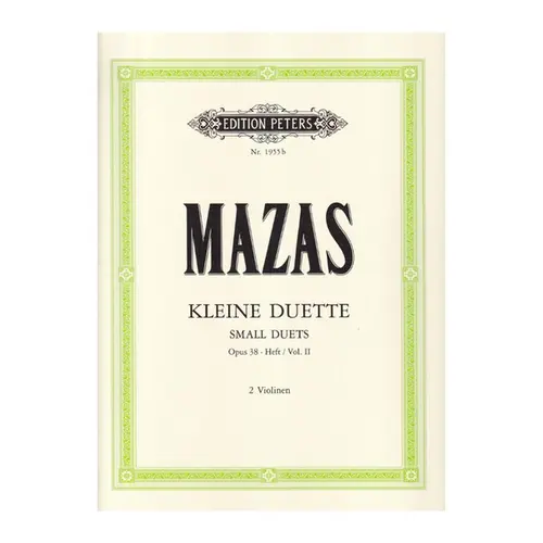 Kleine Duette - Op.38 Vol.2