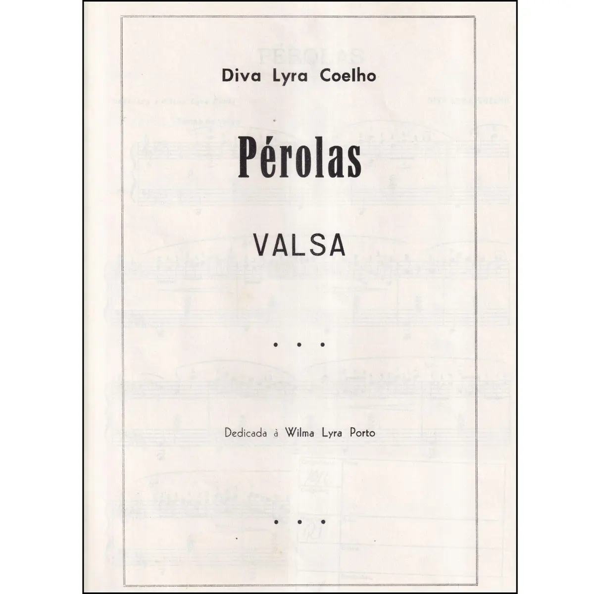 Pérolas - Valsa