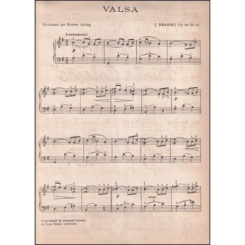 Valsa Op. 39. N. 15