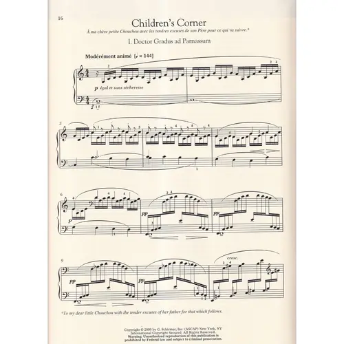Children´S Corner  - Schirmer Perfomance Editions