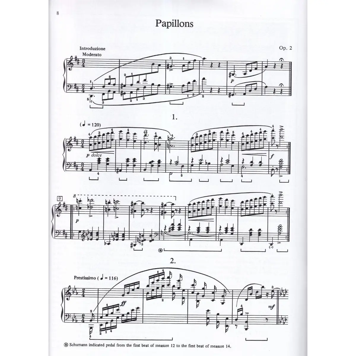 Papillons Opus 2