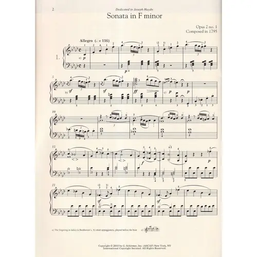 Piano Sonatas Vol.1 (Nos. 1 A 15)
