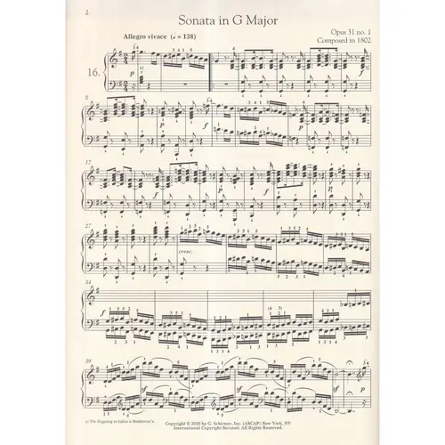 Piano Sonatas Vol.2 (Ns.16 A 32)
