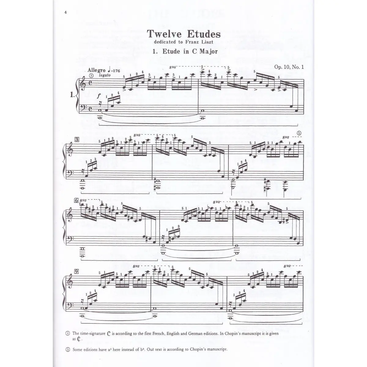 24 Etudes Opus 10 e 25 for the piano
