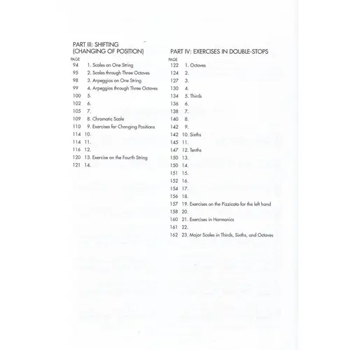 The School Of Violin Technics Complete Parts I-Iv,Op.1
