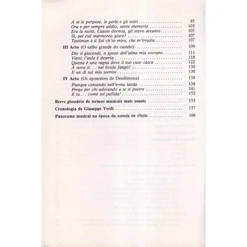 Otelo - libreto