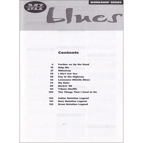 Blues - 10 Complete Scores ( partes )