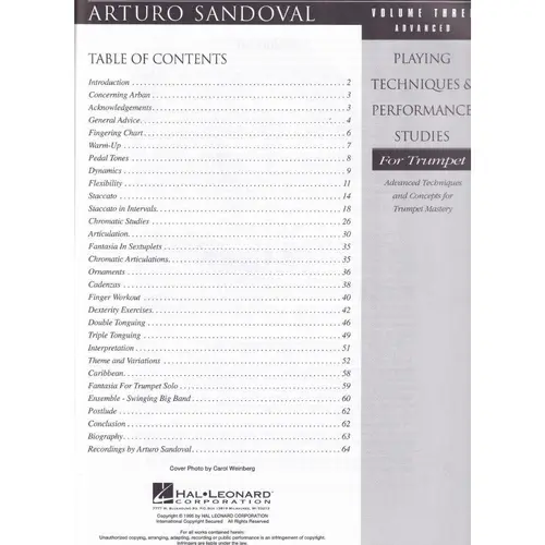 Playing Techniques And Performance Studies vol.3