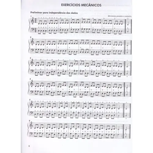 Exercícios Para Piano E Teclado